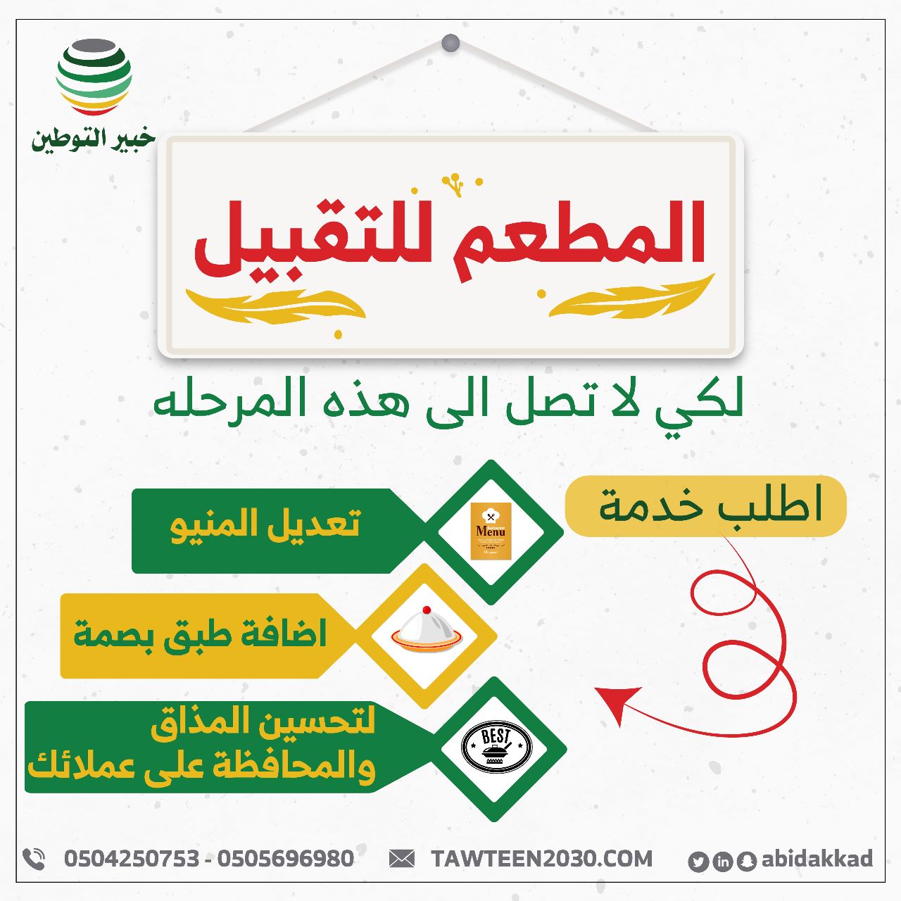 خدمات خبير التوطين للفنادق والمطاعم