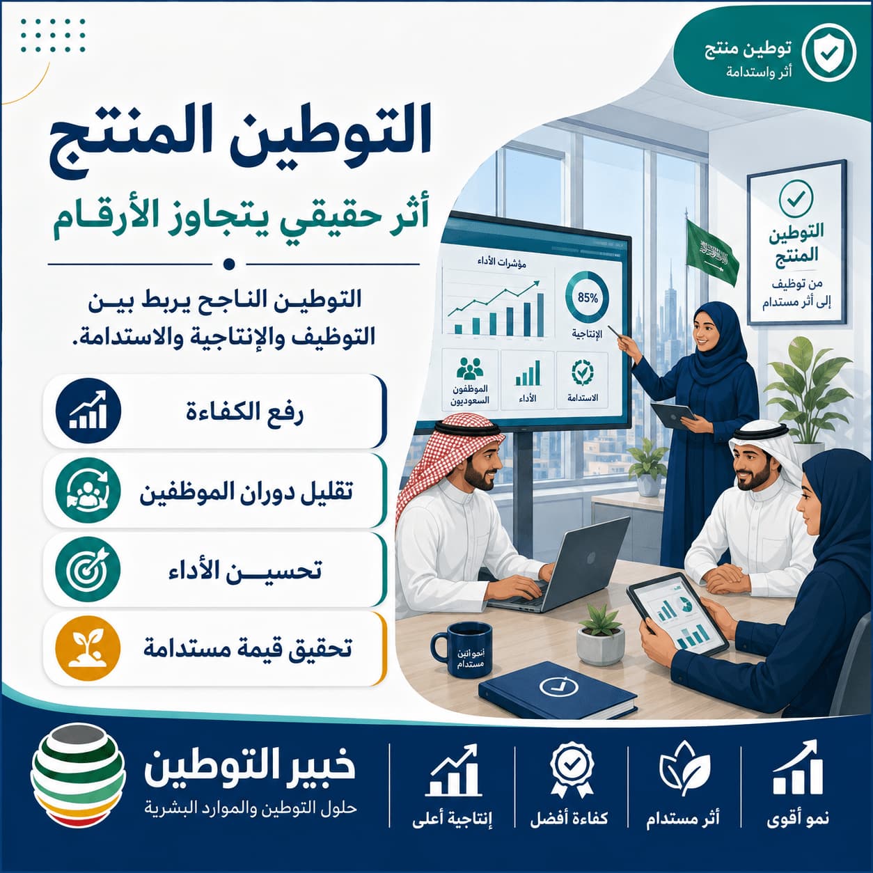 التوطين المنتج